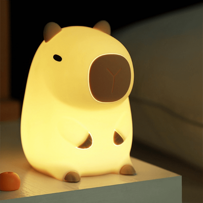 Squishy Capybara LED Night Light