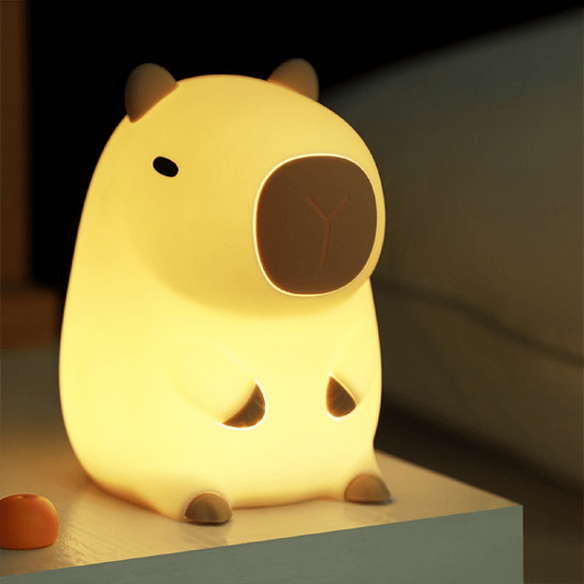Squishy Capybara LED Night Light